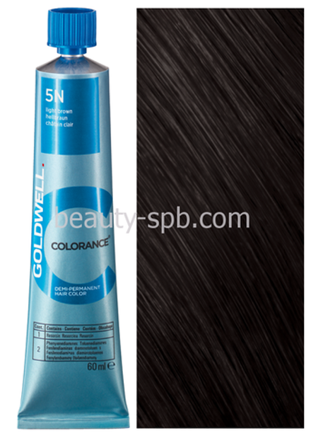 Goldwell Colorance 5N светло-коричневый 60 мл