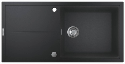 Мойка композитная GROHE K400, 1000 x 500 мм, черный гранит (31641AP0)