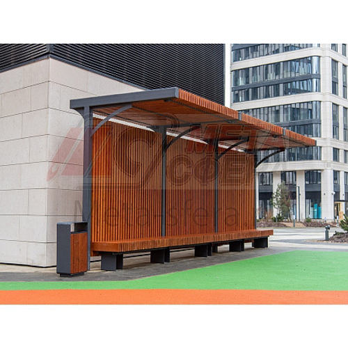 Пергола Греция со скамейкой