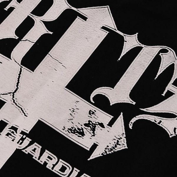 Футболка «Amane» Layered Kimono Черная - фото 12