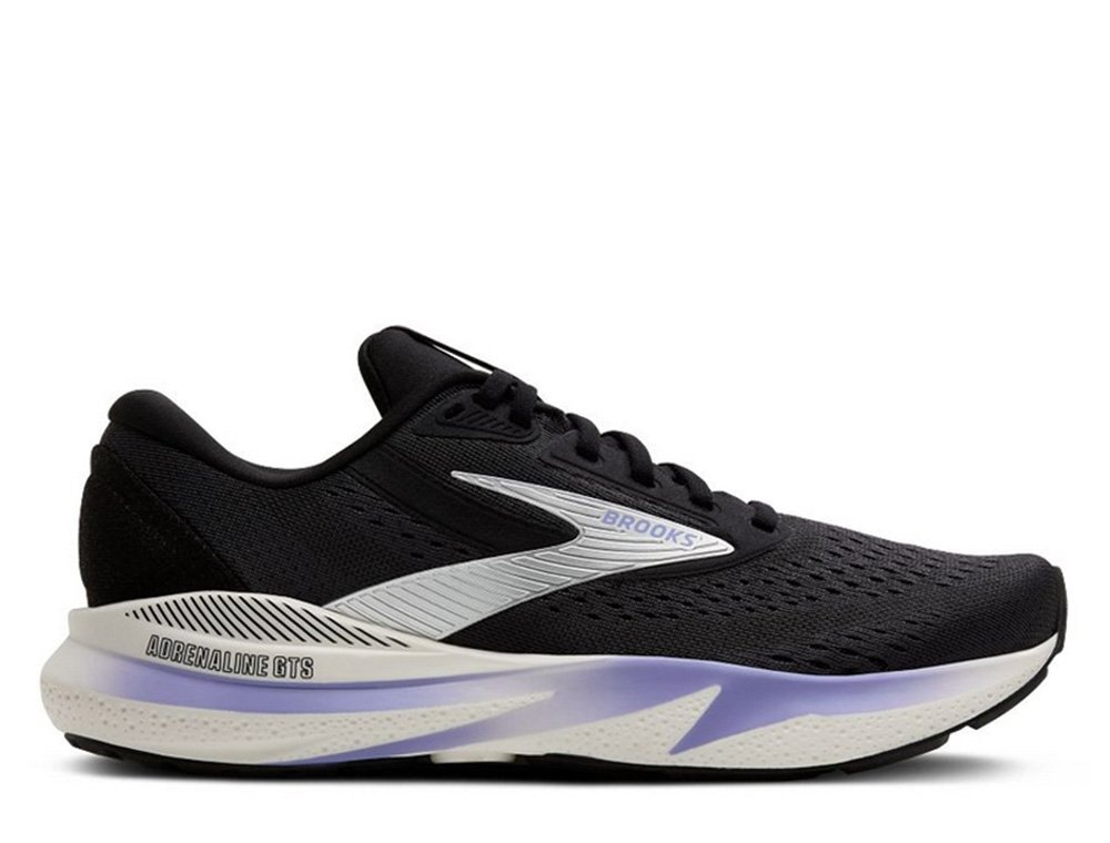 Кроссовки для бега женские Brooks Adrenaline GTS 24 Черно-Фиолетовые