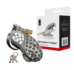 Насадка пояс верности мужская с замочком Serpens металл