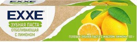 EXXE зубная паста Отбеливающая с Лимоном, 100г *6*72