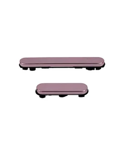 Кнопки включения и регулировки громкости для Google Pixel 9 / 9 Pro / 9 Pro XL розовые (Peony)