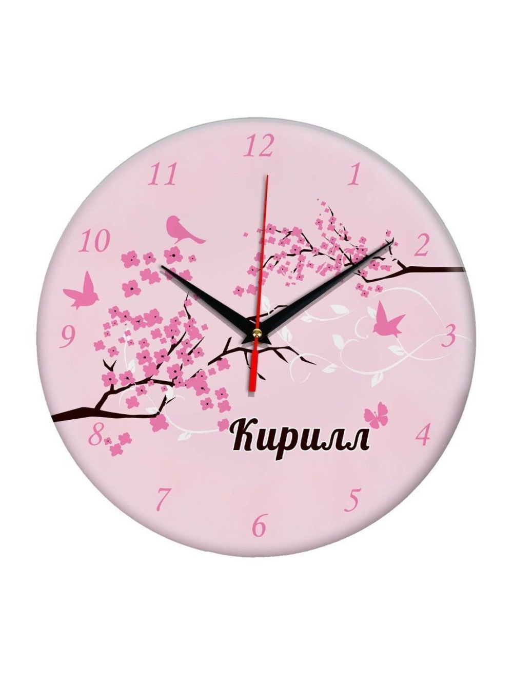 Часы именной подарок "Кирилл" Декор для дома, подарок