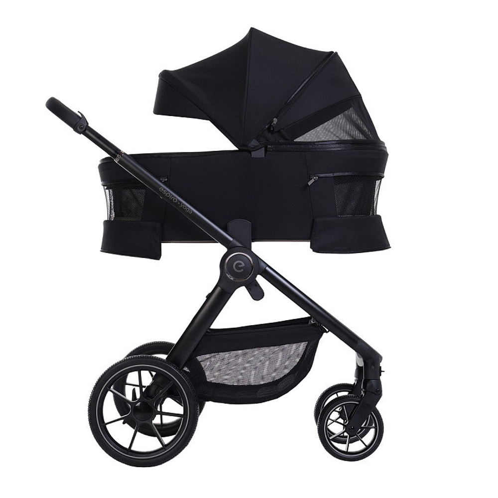 Детская коляска 3 в 1 Espiro Yoga 2025 и автокресло Pi Begie 111 calm evening voice of nature / Бежевый (Beige 109)