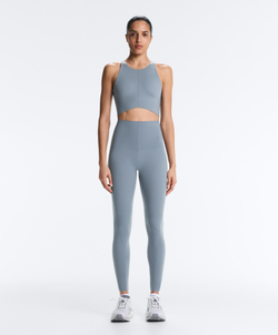Oysho Топ Compressive, серо-синий