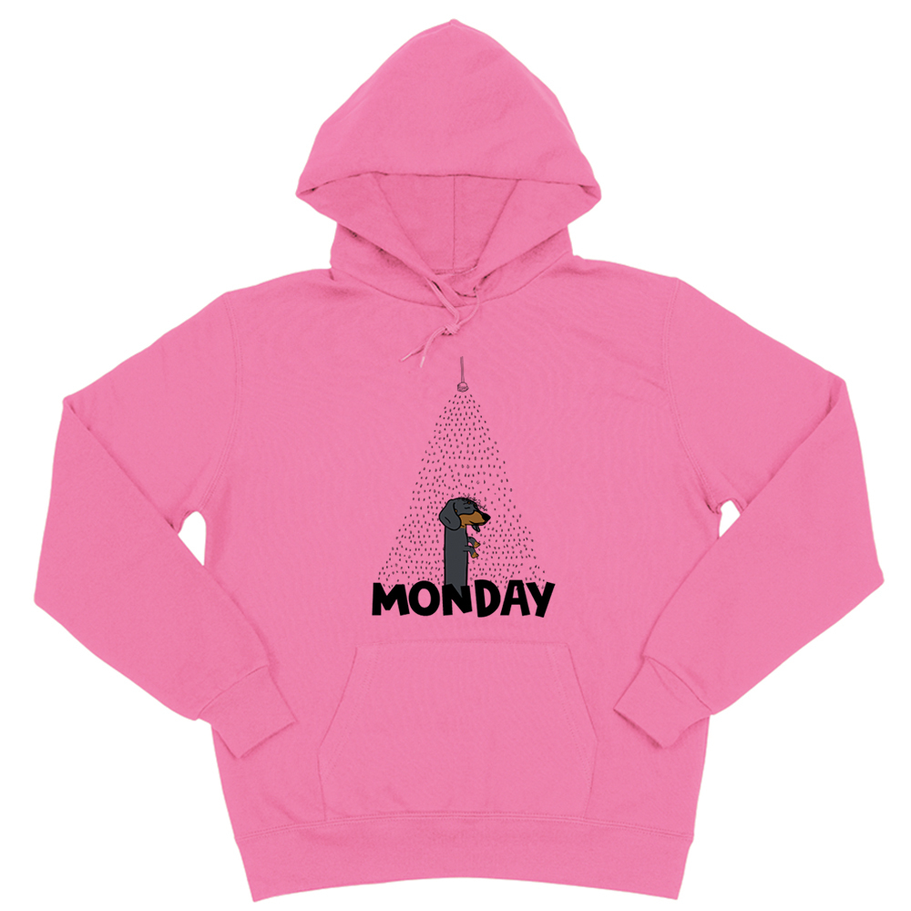 Толстовка "Такса в понедельник"