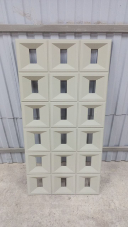 PU BLOCK PANEL HL-03 бежевый прямоугольник