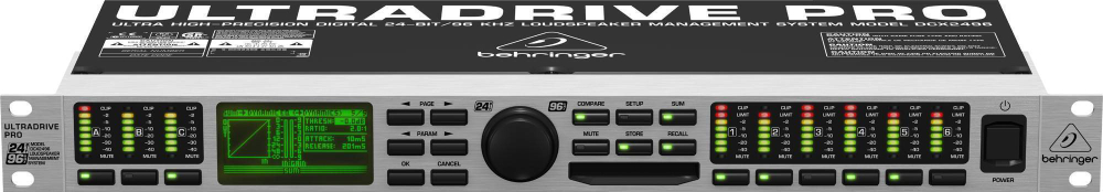 АУДИО ПРОЦЕССОР BEHRINGER DCX 2496 ULTRA-DRIVE PRO