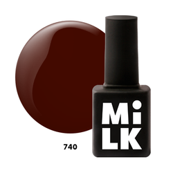 Гель-лак Milk Lip Cream 740 Black Honey, 9мл
