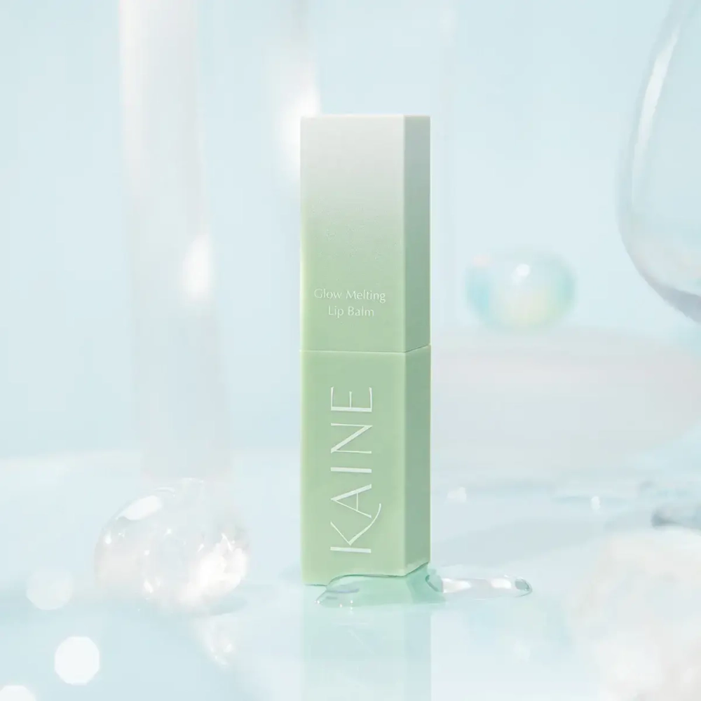 KAINE Увлажняющий бальзам-блеск для губ с церамидами-Glow Melting Lip Balm #03 Warm Apricot 3,4г