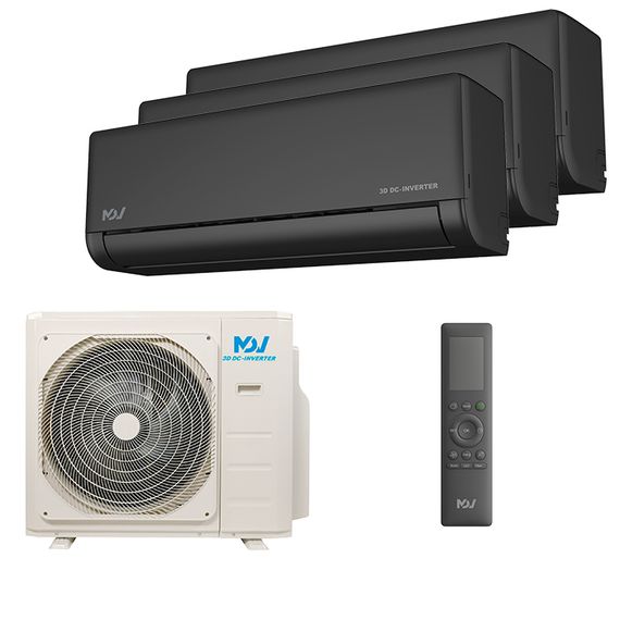 Мультисплит система на 3 комнаты MDV MDSBI-09HRFN8 x 3 / MD3O-21HFN8