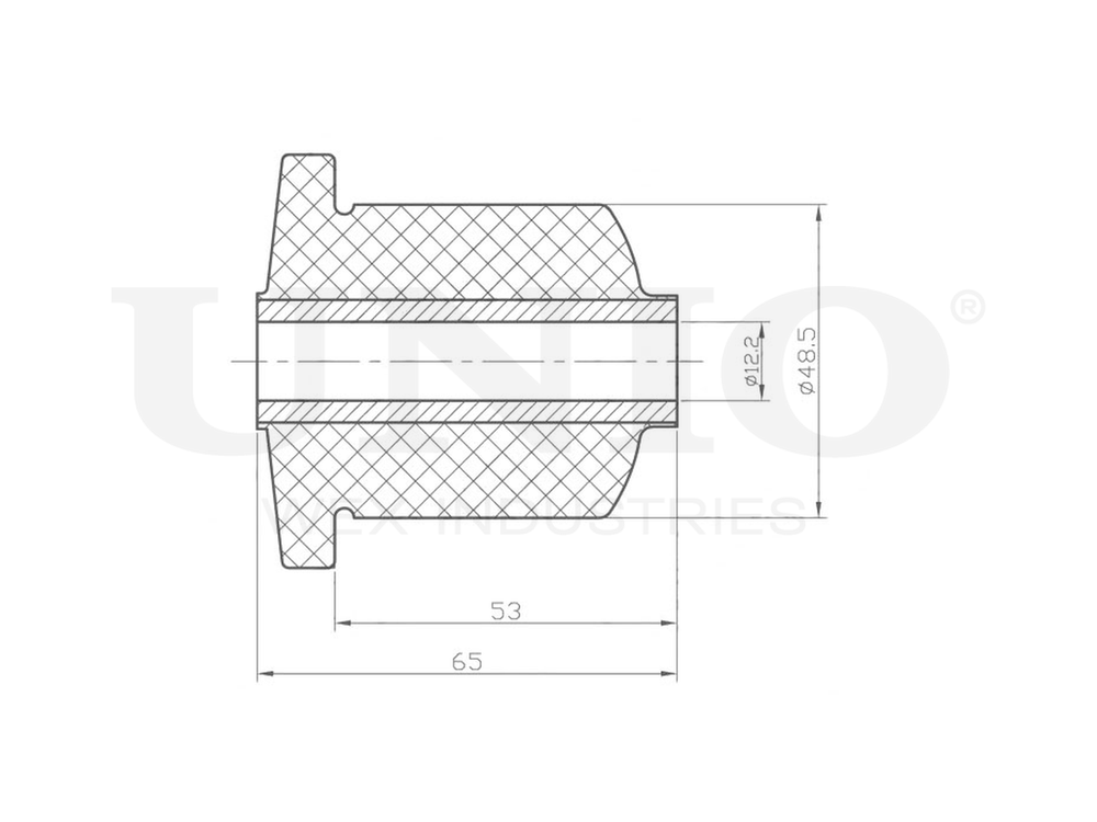 Сайлентблок задней балки UNIO RMP-20601