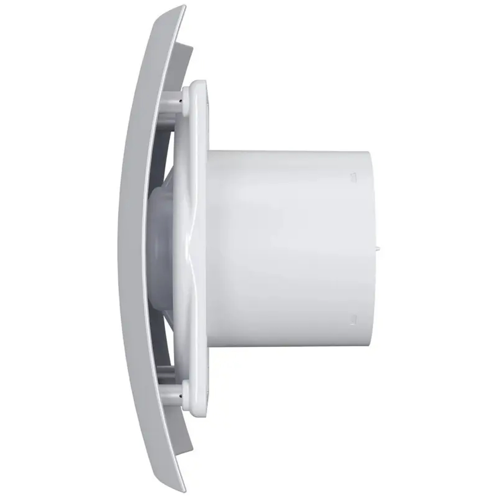 Вентилятор накладной BREEZE D100 обратный клапан Gray metal