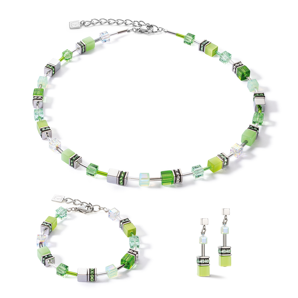 Серьги Coeur de Lion Joyful Colours Green 3339/21-0500