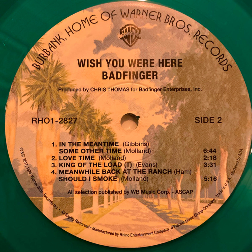 Badfinger / Wish You Were Here (Coloured Vinyl)(LP)