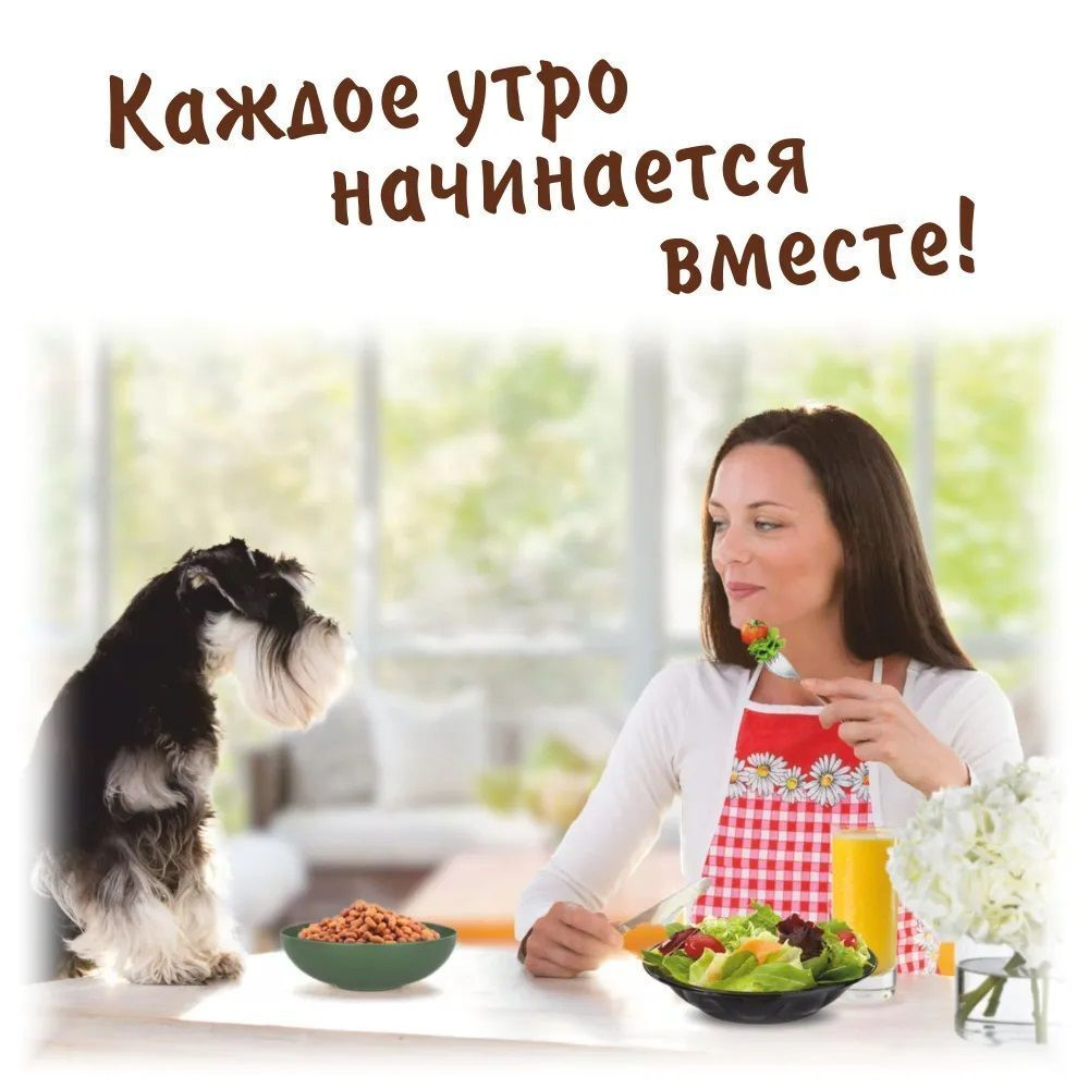 2Хрустящий завтрак с говядиной лакомство для собак всех пород 024959 TitBit