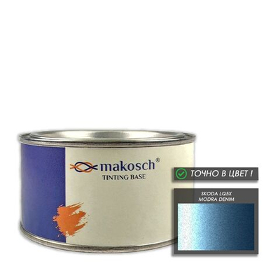 Автоэмаль makosch/SKODA LQ5X, Базовая эмаль, голубой, перламутр, 200мл.