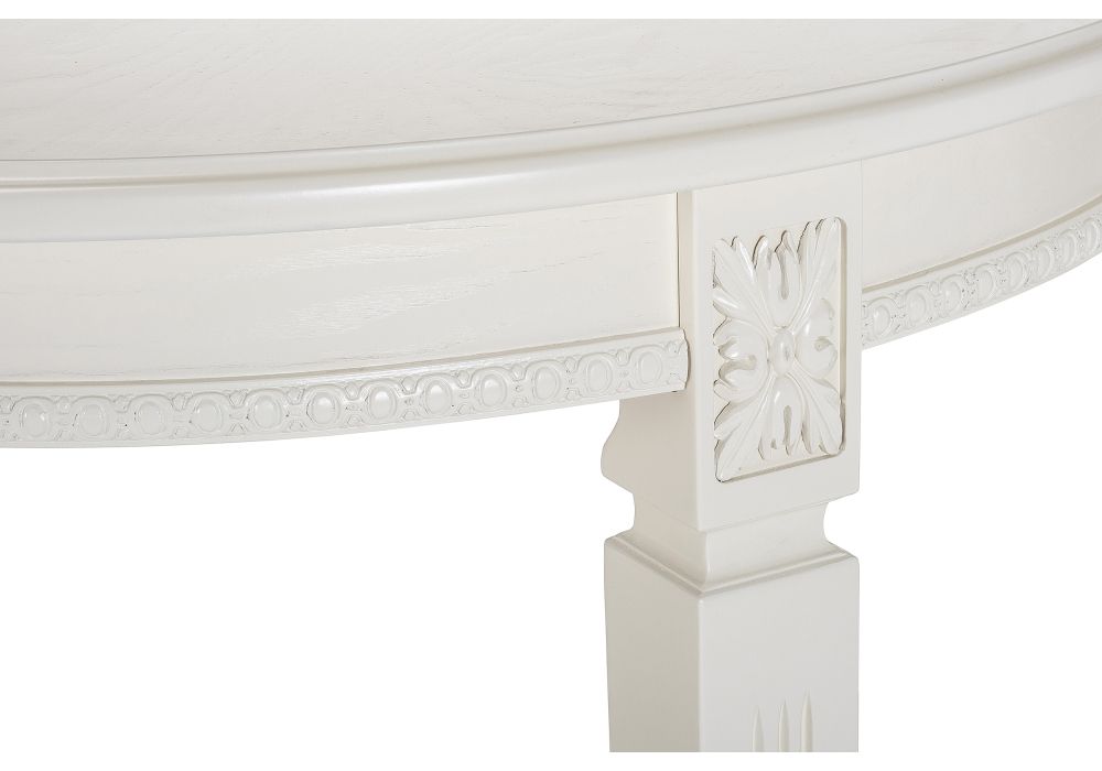 Стол Aviano 160(205)х100х76 молочный