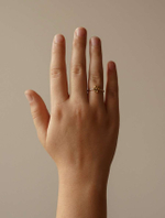 кольцо цветочек