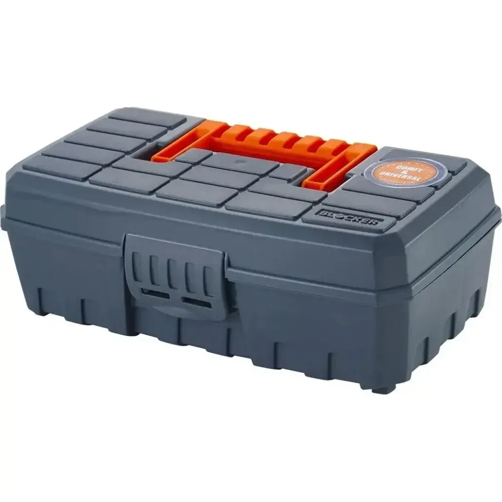 Бокс для хранения Blocker Techniker 9 серо-свинцовый/оранжевый