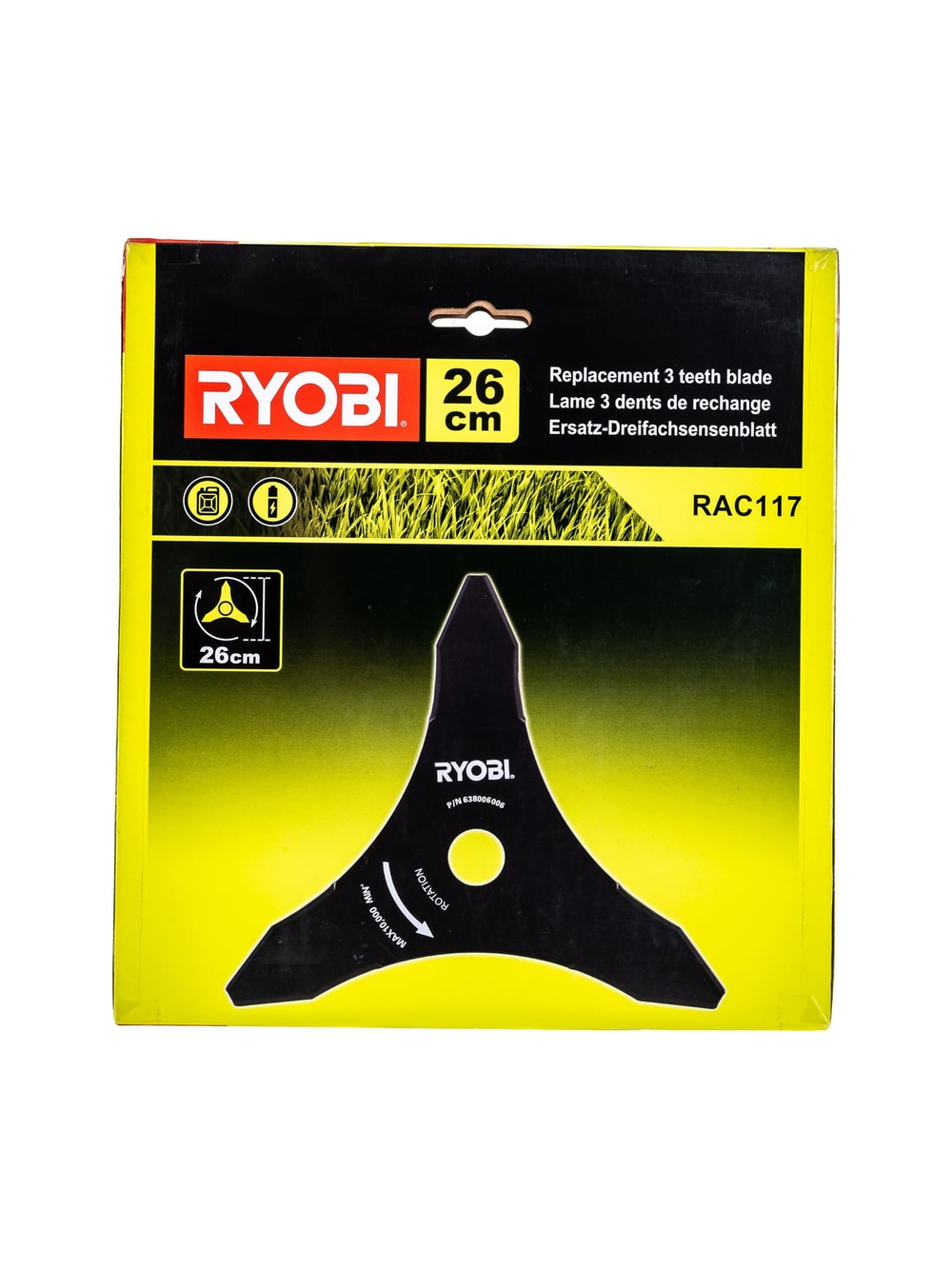 Нож для косы Ryobi RAC117 5132002668