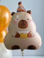 Сет шаров «Капибара с тортиком»