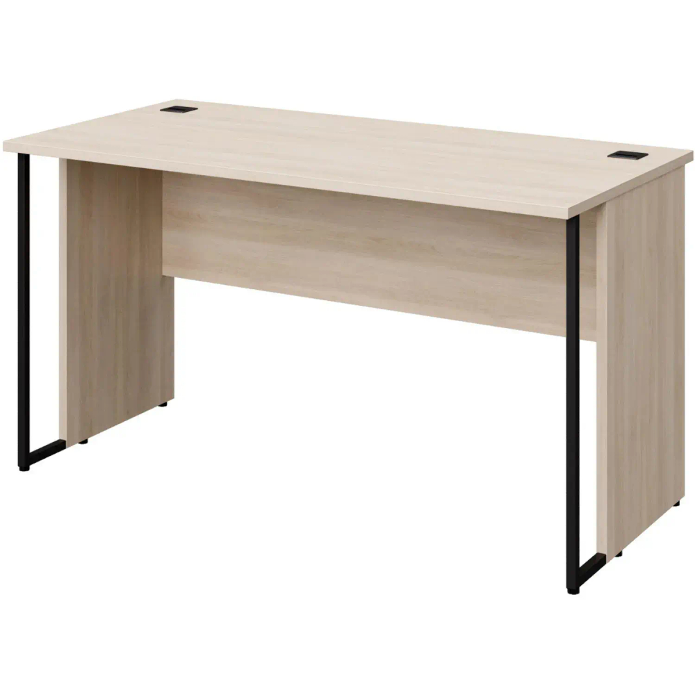 Стол К-Loft 241S011 1380х670х752 дуб сканд/мет. черный