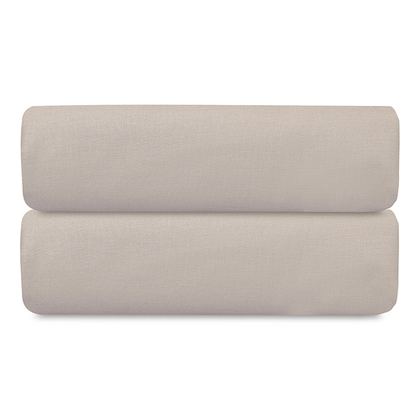 Простыня на резинке 160х200х30см Tkano Essential серо-бежевая tk24-fs0009