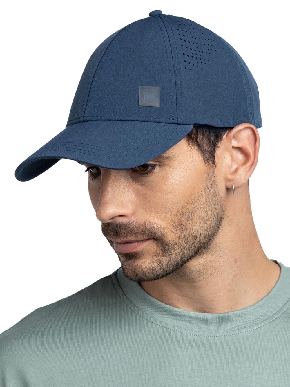 Кепка Buff Summit Cap Solid Night Blue