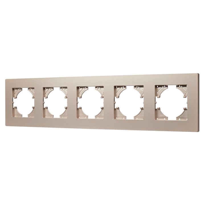 Рамка пластиковая FRM-PERIO-PL-5-GD Arlight 049765