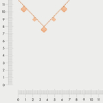 Колье из розового золота 585 пробы для женщин с фианитом (арт. 0703408)