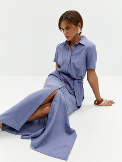 Васильковое платье Грейс