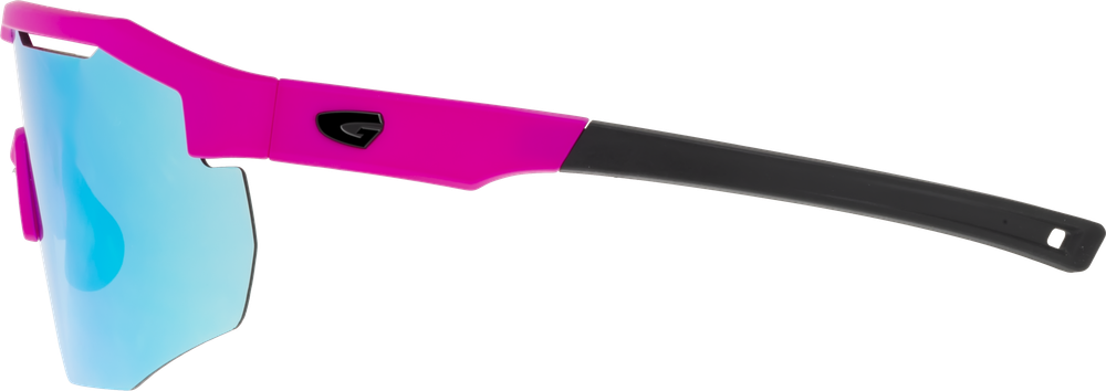 Спортивные очки GOG Argo / Matt Neon Pink-Black / White-Blue Lens