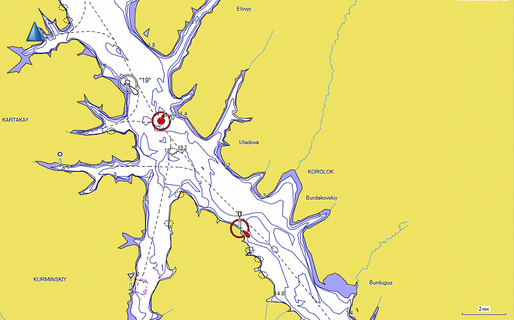 Карта GARMIN  БАЙКАЛ, НОВОСИБИРСКОЕ ВОДОХРАНИЛИЩЕ g3 HXEU070R