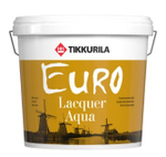 TIKKURILA EURO аква-лак 9л матовый Lacquer aqua