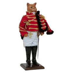 Кукла коллекционная Кот Гусар Ламберт