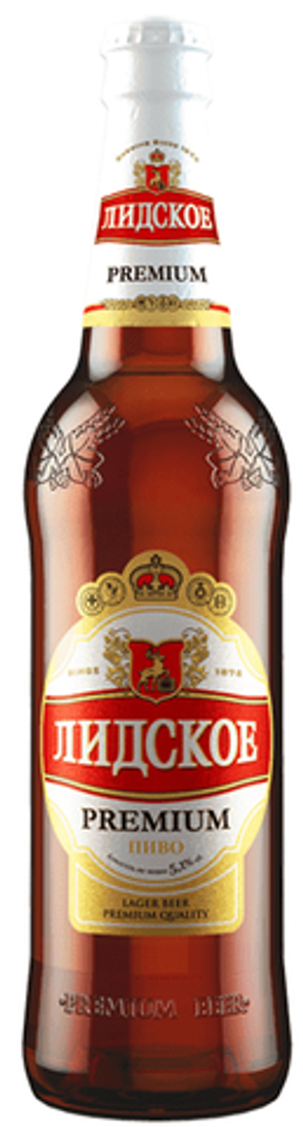 Пиво Лидское Премиум / Lidskae Premium 0.5 - стекло