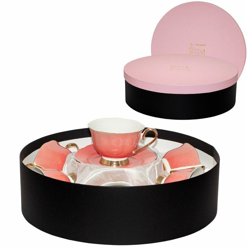 Lenardi 122-019 Чайный набор 12пр. 230 мл в под.уп.(х6)Фарфор