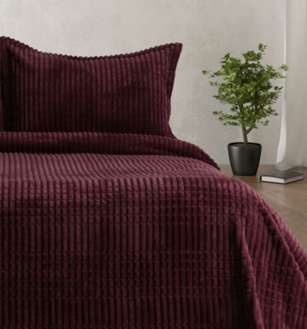 ZEPHYR HOME Merinos Покрывало 220х240 Велюр боpдо