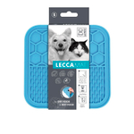 Лизательный коврик M-PETS, размер S, (15x15x1 см), голубой для кошек и собак