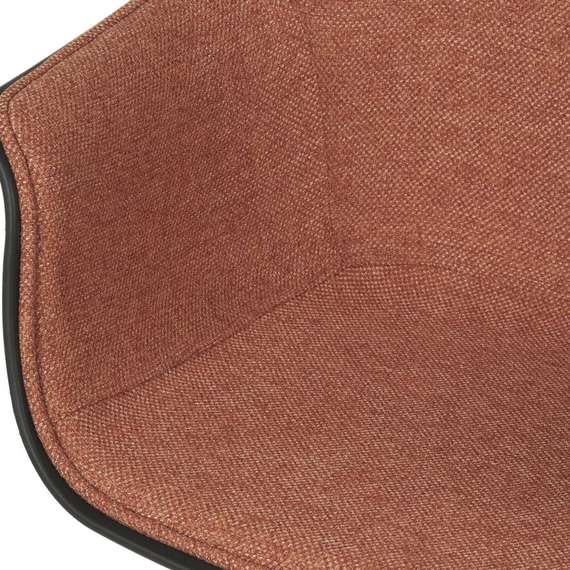 Стул на колесиках Expectation, терракотовый