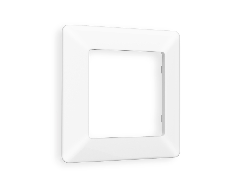 AF110121 Рамка ALFA Line (Белый матовый) 1-ая