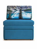 Кресло-кровать "Миник" 70 см, купон Пейзаж