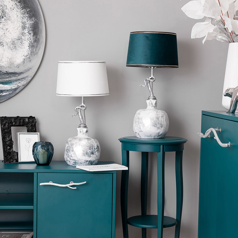 Настольная лампа Гранат Айс Снег