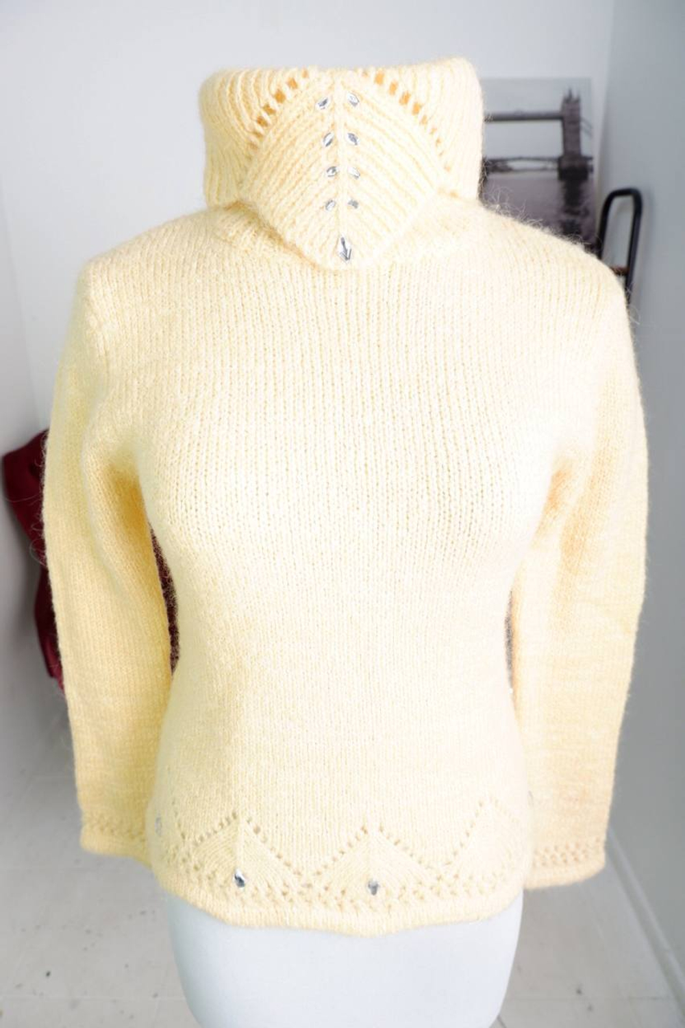 Джемпер мохеровый, визуально на 44 размер