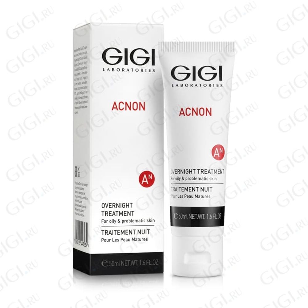 GI-GI Ночной крем GIGI Acnon Overnight treatment, 50мл