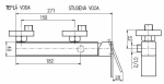 Смеситель для душа RAV-Slezak LOIRA LR580.5 хром