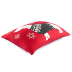 Подушка вязаная с новогодним рисунком fancy doggy из коллекции new year essential, 40х60 см